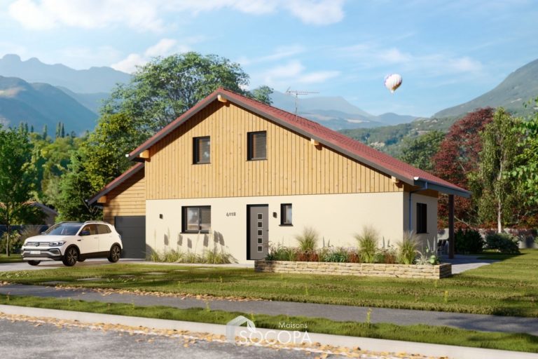 Maisons SOCOPA : Modèle de maison individuelle Maestro (117 m²)