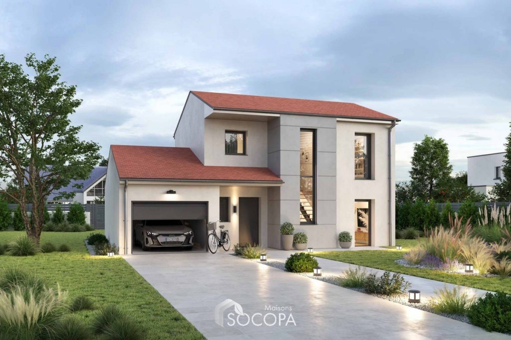 Maisons SOCOPA : Modèle de maison individuelle Mélodie (100 m²)