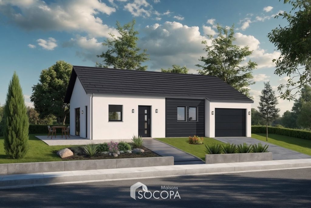 Maisons SOCOPA : Modèle de maison individuelle Fanfare (83 m²)