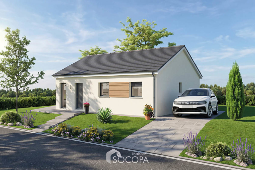 Maisons SOCOPA : Modèle de maison individuelle Lyra (75 m²)
