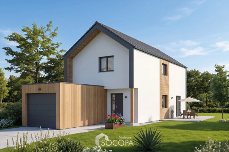 Maisons SOCOPA : Modèle de maison individuelle Céleste (105 m²)