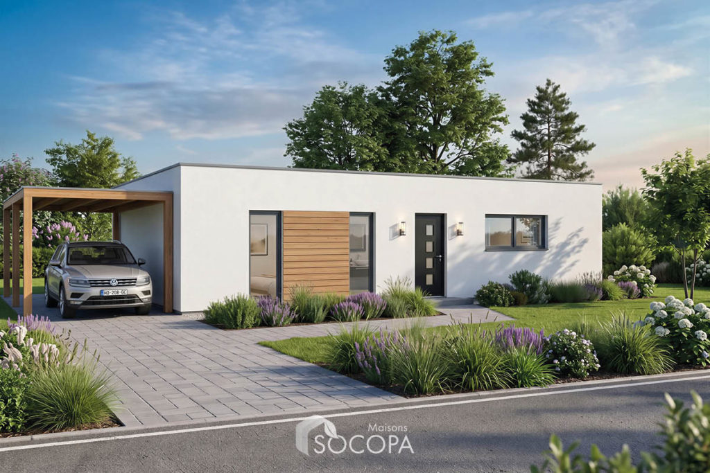 Maisons SOCOPA : Modèle de maison individuelle Opéra (90 m²)