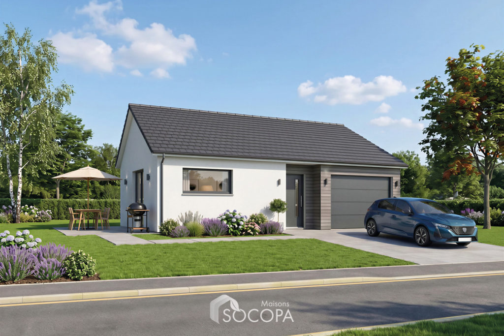 Maisons SOCOPA : Modèle de maison individuelle Concert (101 m²)