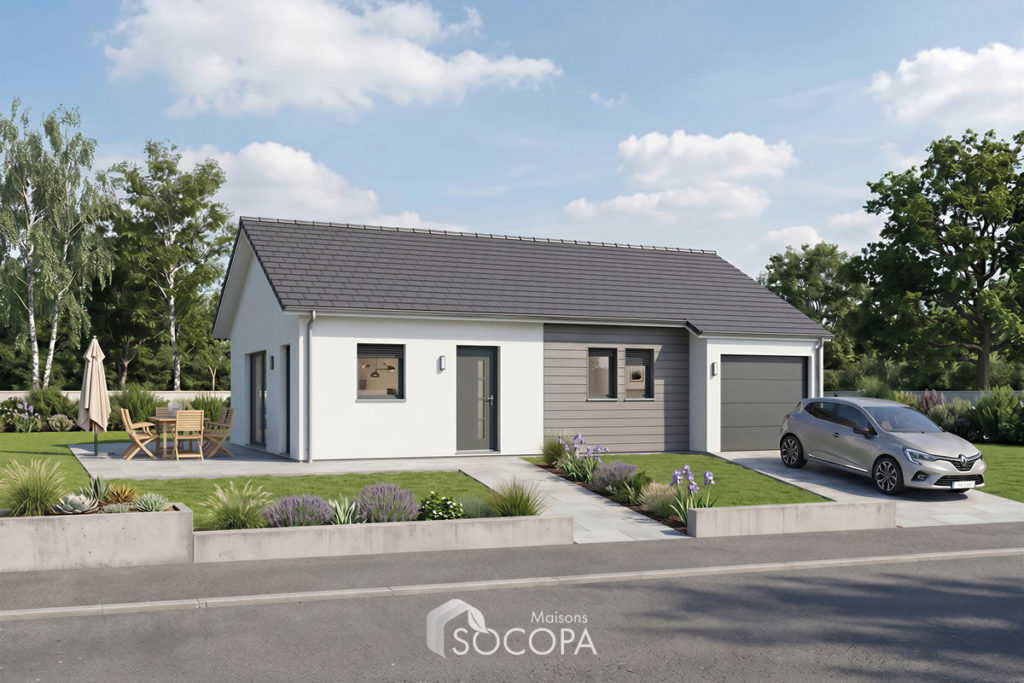 Maisons SOCOPA : Modèle de maison individuelle Fanfare (83 m²)