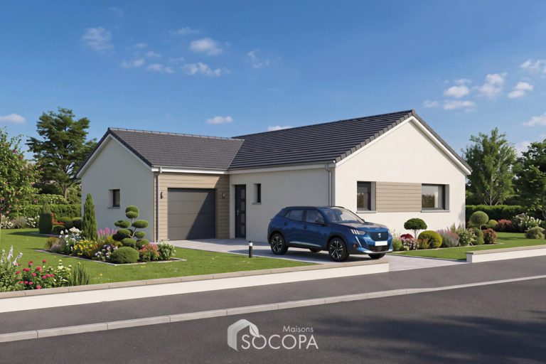 Maisons SOCOPA : Modèle de maison individuelle Cadence (91 m²)