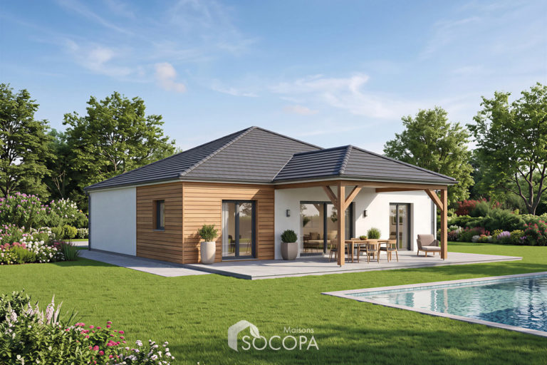 Maisons SOCOPA : Modèle de maison individuelle Chœur (121 m²)